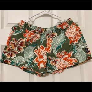Patagonia Floral Baggies Shorts, 2” inseam